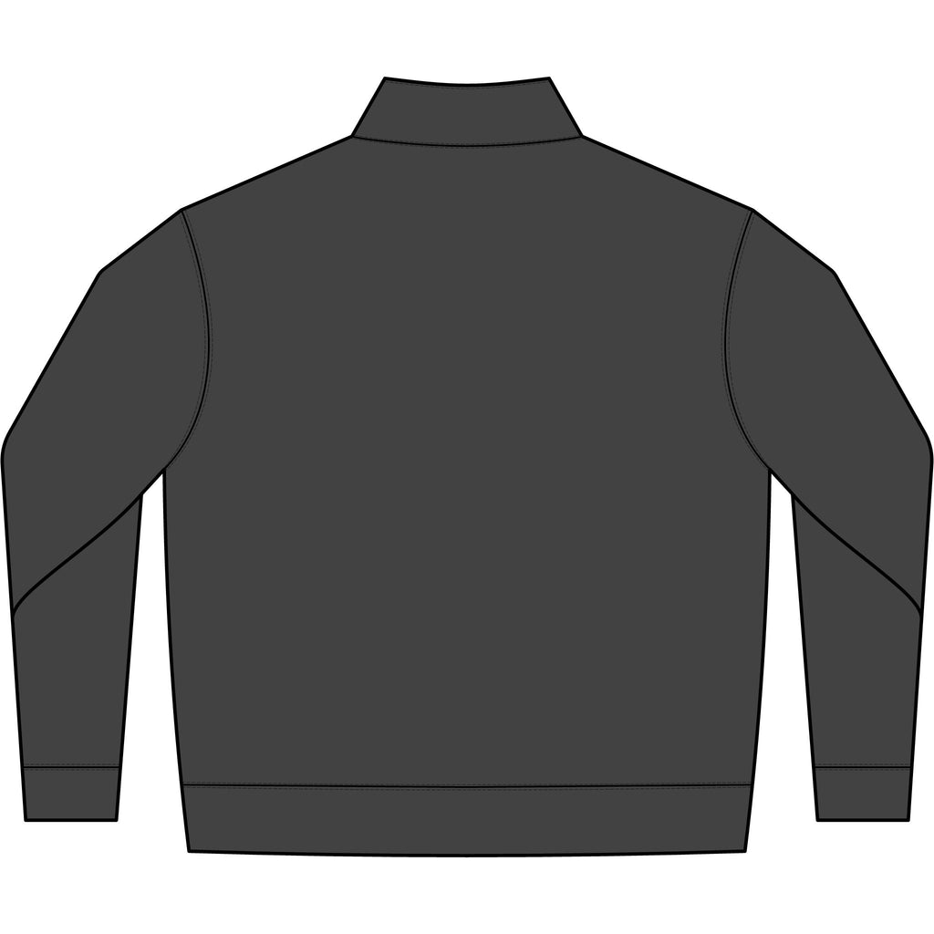Unisex Relax Faded Half Zip Sweatshirt