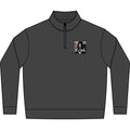 Unisex Relax Faded Half Zip Sweatshirt
